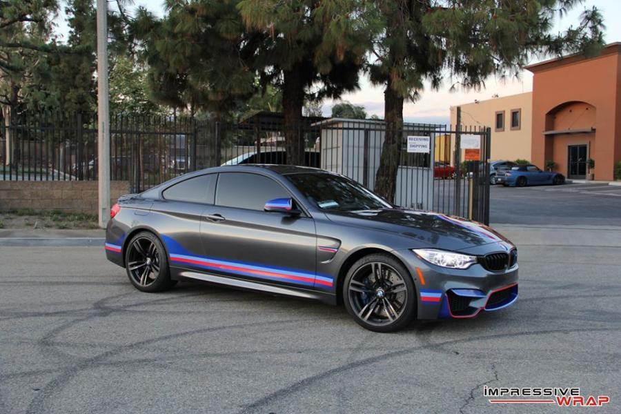  BMW M4 Coupe by Impressive Wrap 2016 года  (фото 7 из 12)